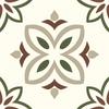 Azulejos pequenos esculpidos em cerâmica caramelo retrô francês, antigos, para varanda, banheiro, patchwork, piso, azulejo de parede