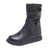 Botas de Media Caña Originales Hechas a Mano Transfronterizas Tiannig Cuero Genuino Botas Individuales Botas de Algodón Piel de Vaca Botas de Mujer Algodón Grande