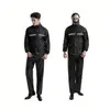 Conjunto de Impermeable Dividido y Pantalones de Lluvia al por Mayor para Montar en Motocicleta al Aire Libre, Ropa de Trabajo para Adultos, Equipo de Lluvia Espesado a Prueba de Tormentas para Todo el Cuerpo