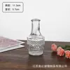 Juego de Jarrones de Vidrio al por Mayor en Stock, Jarrones Pequeños de Vidrio Transparentes, Decoraciones de Restaurante de Alta Gama, Arreglo Floral, Colorido y Sofisticado