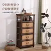 Aparador de Madeira Maciça Vintage Armazenamento Estilo Country Americano Sala de Estar Armário Antigo Pousada Armário de Jantar Balde Decorativo Criativo Armário