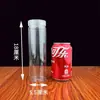 Pote Plástico Transparente para Alimentos Nozes Grãos Lanche Mel Pote Selado Garrafa Pet Boca Larga Chá Aromatizado Doce Pote Plástico