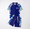 Traje de baño para niños y estudiantes divididos, traje de baño de manga corta para niños grandes, traje de baño de secado rápido, traje de baño conservador para surf