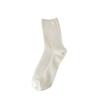 Meias Femininas Meia-calça de Primavera e Outono Meias de Algodão Brancas Meias de Outono e Inverno com Sapatos Birkenstock Meias de Empilhar Femininas Meias JK