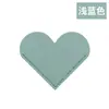Transfronterizo en stock PU marcapáginas venta al por mayor en lotes pequeños marcapáginas con forma de corazón pegatinas marcapáginas de amor simple y conveniente portamarcapáginas de cuero