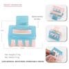 Estilo INS Moda Combinación Versátil de Colores Caramelo Pasador Clip Superior Ácido Acético Texturizado Geométrico Hueco Grande Clip de Agarre Coreano Nuevo
