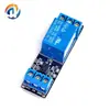 Módulo de relé electromagnético de 1 canal aislamiento por optoacoplador disparo de bajo nivel Placa controladora para PLC 3.3v5v12v24v