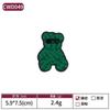 Bordado Cepillo de Dientes Animal Bordado a Computadora Etiqueta Accesorios Decoración de Ropa Parche Parche Degradado Bordado de Letras Inglesas