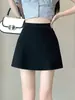 Falda Casual Deportiva de Cintura Alta Corte en A para Mujer Verano Nuevo Estilo Falda para Chicas Petite Sexy Adelgazante Ceñida al Cuerpo Falda Corta de Moda