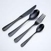 Conjunto Grosso de Talheres de Aço Inoxidável para Bife de Restaurante Ocidental, Colher de Café de Hotel, Garfo 430 Aço Inoxidável