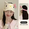 Jq Jingqi Kity Gorro Postparto Otoño Transpirable Gorro de Maternidad Pañuelo para la Cabeza Postparto Cinta para la Cabeza Circunferencia de Cabeza Grande Protector de Frente a Prueba de Viento