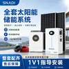 Sistema de Generación de Energía Solar Off-Grid Estándar Europeo para Almacenamiento de Energía en el Hogar con Inversor y Controlador Integrados - Fábrica de Sistemas Solares Fotovoltaicos