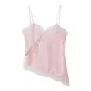 Ropa Interior Femenina de Exportación Estilo Europeo y Americano Transfronteriza Za Aliexpress Moda Popular Encaje Decorativo Tops