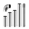 Tubo de exaustão para aquecedor a gás de água aço inoxidável forte exaustão aquecedor de água tubo de exaustão espessado 6cm tampa decorativa para para-brisa