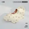 Distribuidor de Baberos Impermeables de Doble Cara de Algodón Puro Tamaño Bebé para Lactantes y Niños Pequeños, Baberos con Forma de Pétalo para Niñas y Niños