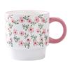 Tazas Cerámicas Personalizadas con Pequeños Diseños Florales, Tazas de Café Apilables para Oficina, Vasos de Agua Domésticos de Alta Gama, Se Pueden Procesar Según Sus Dibujos