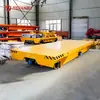 Coche de Riel Eléctrico para Ensamblaje y Transferencia de Mercancías, Vehículo de Transporte por Riel con Capacidad de Carga de 30 Toneladas, Vehículo de Transferencia de Taller con Riel de Guía Lineal