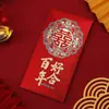 Envelope Vermelho para Casamentos, Casamento de Mil Yuan com o Caractere "Felicidade Dupla" Novo Modelo 2026, Grande Presente de Noivado, Taxa de Mudança de Nome, Sacola de Presente para Recém-Casados