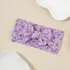Accesorios Europeos y Americanos para el Cabello de Niños Estilo Nuevo, Diadema con Lazo Estampado Digital para Bebés, Diadema Ancha Elástica Suave para Bebés y Niños Pequeños
