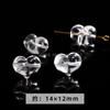 Jingde joyería cristal blanco natural accesorios de joyería cuentas sueltas tallado cabeza de león garra de gato alas accesorios diy venta al por mayor