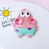 Estrella Brillante de Dibujos Animados Bebé Resina DIY Joyería Funda para Teléfono Móvil Cubierta Protectora para Cargador Material de Parche Hecho a Mano