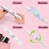Herramienta de Limado para Cuidado de Uñas Lima de Uñas Exfoliante de Doble Cara Tira de Limado de Uñas Tira de Limado de Uñas Tira para Manicura de Uñas