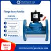Válvula elétrica unidirecional bidirecional para tanque de água piscina de aço fundido válvula solenoide de aço fundido DN50FN65FN100