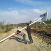 Nueva farola solar rural, farola de red de ingeniería municipal, farola led de 6 m, 200 W, iluminación exterior, 300 W, 50 W