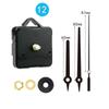 Venta al por mayor de fábrica en stock Barrido 3 mm esfera del reloj mecanismo del reloj mecanismo del reloj colgante mecanismo de reloj acrílico