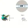 Tapón de Polvo Popular Acrílico Transfronterizo para Cuidado de Mascotas, Adecuado para Interfaz Tipo-C, Cuidado y Mantenimiento de Teléfonos Móviles