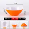 Tigela de molho de melamina para restaurantes de hot pot, tigela pequena comercial, tigela pequena de sopa e arroz de porcelana de imitação, tigela de plástico criativa com alça