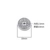 Plata de Ley S925 Moneda Tongbao de los Cinco Emperadores Accesorios de Entrada y Salida Segura Pulsera de Hilo Rojo Trenzado de Plata Tailandesa Hecho a Mano DIY Cuentas