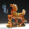 Artesanía Cerámica de Caballo Tang Sanchai Regalos de Negocios Adornos para el Hogar, Oficina, Sala de Estar Regalos Decorativos de Alta Gama