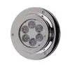 Suministro en Stock Blanco 18Wled Luz Subacuática para Barco Marino Haz de Luz Acero Inoxidable 316