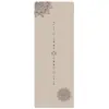 Tapete para tiranos micro-locais com hot stamping PU tapete de yoga borracha natural absorvente de suor úmido e seco antiderrapante tratamento de preço especial