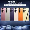 Celular Móvel Transfronteiriço S26Ultra em Estoque, Novo Modelo 16+1t Verdadeiro 4G High-End Smartphone de Tela Grande de 7,3 Polegadas Android 15