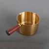 Taza para salsa de acero inoxidable directa de fábrica con asa cuchara para salsa cuchara para hornear cuchara para condimentos taza medidora taza para salsa
