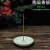 Soporte para Incienso con Diseño de Imitación de Jade Similar al Vidrio, Cenicero, Quemador de Incienso Vertical Estilo Zen, Quemador de Incienso Creativo de Sándalo, Soporte para Incienso Horizontal