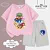Ropa de Sonic para Niños Camiseta Infantil Dibujos Animados Ropa Infantil Manga Corta Super Sonic Ratón Verano Algodón Superior Moderno