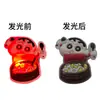 Crayón Shin-Chan Luz LED Intermitente Flor para Zapato DIY Agujero de Zapato Accesorios Decorativos Hebilla de Zapato Lindos Dibujos Animados Accesorios Elegantes