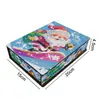 Pintura de Diamantes Transfronteriza Personalizada Hecha a Mano DIY Diamante Completo Imán para Refrigerador Posavasos de Diamante Navideño Colgante Colgante Adornos Colgantes