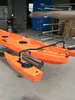 Canoa kayak pontón, accesorios de modificación, bote rígido de plástico, bote de plástico/motor/vela