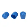 Tapa Protectora de Goma Azul de PVC Cubierta Protectora para Tornillo Funda de Goma con Revestimiento de Plástico Funda Protectora de Goma de Acero Inoxidable