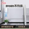 Película protectora de pared transparente al por mayor pegatinas de pared electrostáticas de cocina adsorción de suciedad no daña la pared blanca del hogar pegatinas de pared impermeables a prueba de aceite