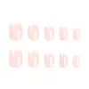 Manicure Adesivos de Unha Nude Manicure Pronta Unhas Usáveis Unhas Postiças Unhas Simples Atacado