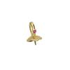 Pingente de Prata S925 Cabeça Baotou 9-12 Colar Feminino Corrente Clavicular Pingente de Pérola Suporte Vazio Acessórios de Joalheria DIY Coreano 765