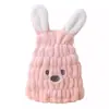 Gorro para Secar el Cabello de Niños, Súper Absorbente y de Secado Rápido, Gorro de Baño Secador de Cabello para Niñas, Toalla para el Cabello, Turbante para la Cabeza para Baño de Bebés