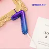 Vela de aniversário número balão banhada a ouro bloco de cores degradê céu estrelado sonhador pontos dourados número criativo vela de desejo para bolo