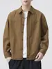 Ropa para Hombre Fengshe / Nueva Chaqueta de Retazos Holgada Casual Estilo Americano Retro Japonés para Primavera y Otoño