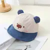 Sombrero de Pescador Lindo y Dulce Estilo Coreano para Bebé Otoño e Invierno Sombrero a Prueba de Viento Estilo Princesa para Bebés Niños y Niñas Sombrero para el Sol